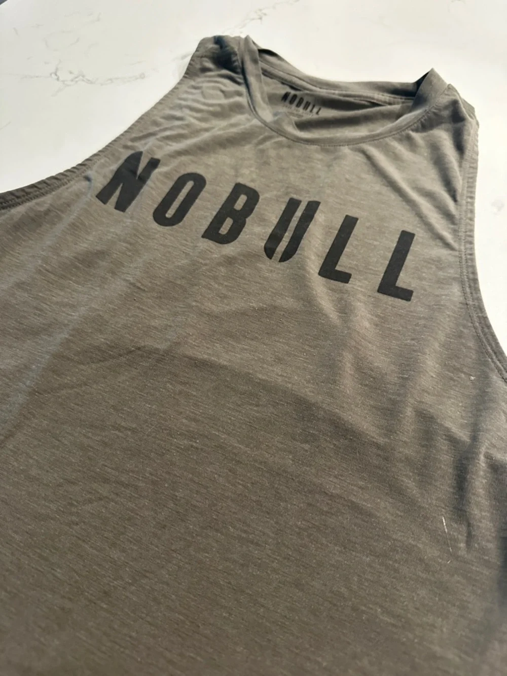 NOBULL Muscle Tank Olive Green - Picture 9 of 12